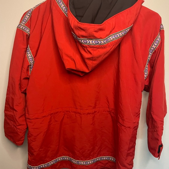 Wintergreen Jacket Youth 7/8 Red Northern Wear Ely Minnesota Handmade Parka - Picture 5 of 5